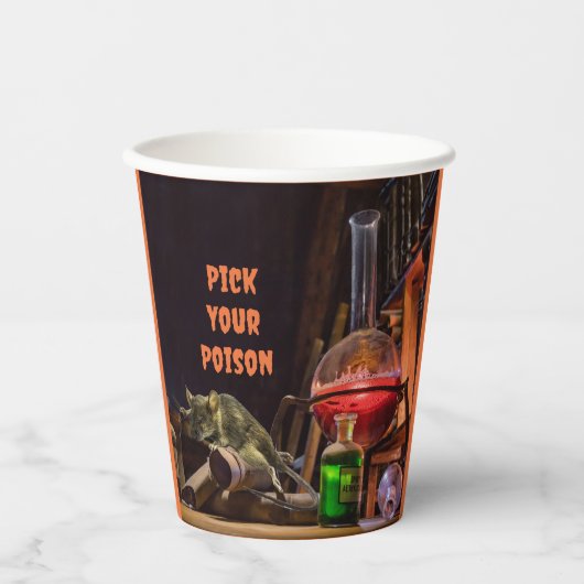 Halloween Paper Cups, pick Dein Gift Pappbecher (Vorderseite)