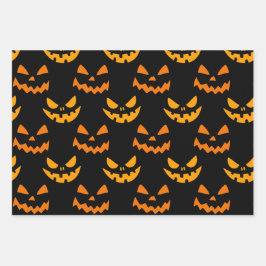 Halloween paper geschenkpapier set
