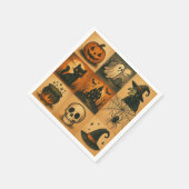 Halloween paper napkin serviette (Ecke)