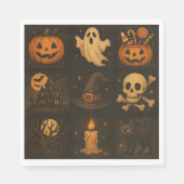 Halloween Paper Napkin Serviette (Vorderseite)