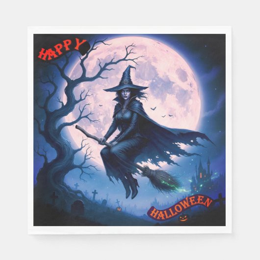 Halloween Paper Napkin Serviette (Vorderseite)
