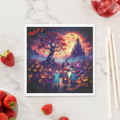 Halloween Paper Napkin Serviette (Beispiel)