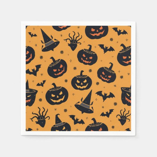 Halloween Paper Napkin Serviette (Vorderseite)