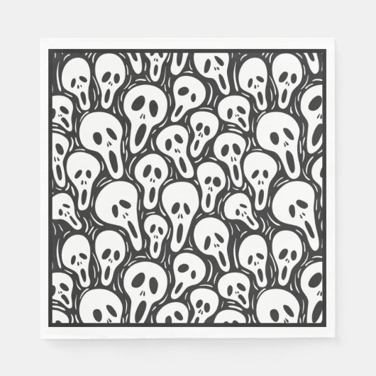 Halloween Paper Napkin Serviette (Vorderseite)
