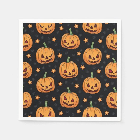 Halloween Paper Napkin Serviette (Vorderseite)