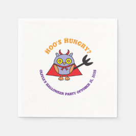Halloween Paper Napkins Owl Devil Serviette