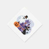 Halloween Paper Napkins Serviette (Ecke)
