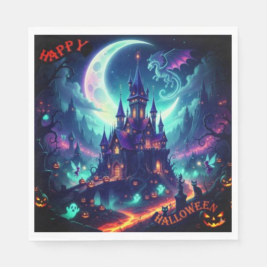 Halloween Paper Napkins Serviette (Vorderseite)