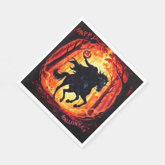 Halloween Paper Napkins Serviette (Ecke)