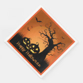 Halloween Paper Napkins Serviette (Ecke)