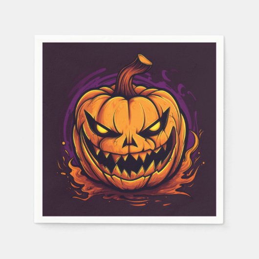 Halloween Paper Napkins Serviette (Vorderseite)