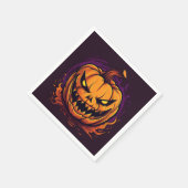 Halloween Paper Napkins Serviette (Ecke)
