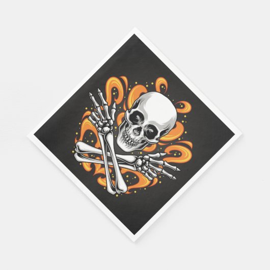 Halloween Paper Napkins Serviette (Ecke)