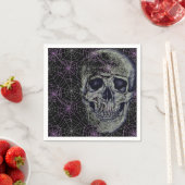 Halloween Paper Napkins-Skull Paper Napkins Serviette (Beispiel)