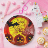 Halloween Paper Party Plate Pappteller (Party)