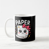 Halloween Paper Scissors Rock Matching Cute Paper Kaffeetasse (Links)