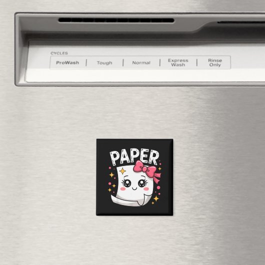 Halloween Paper Scissors Rock Matching Cute Paper  Magnet (In Situ (Geschirrspüler))