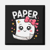 Halloween Paper Scissors Rock Matching Cute Paper  Magnet (Vorne)