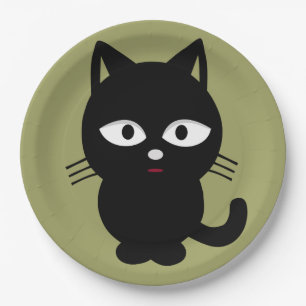 Halloween Paper Teller/Black Cat Pappteller