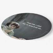 Halloween Paper Teller, Creepy Miss Muffet Pappteller (Schrägansicht)