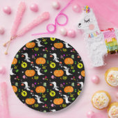 Halloween Paper Teller/Hexen, Geist, Pumpkins Pappteller (Party)