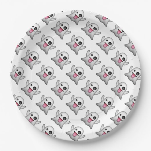 Halloween Paper Tellers/Geist Pappteller (Vorderseite)