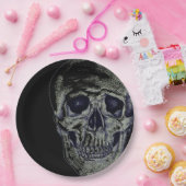 Halloween Paper Tellers-Skull Pappteller (Party)