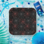 Halloween Paper Tellers-Spider Webs Pappteller (Party)