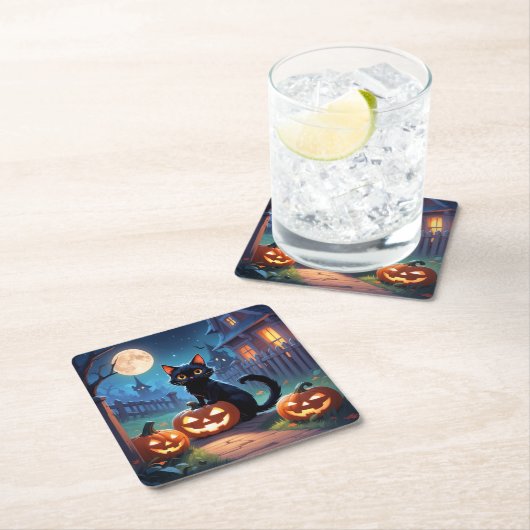 halloween paper Untersetzer (Vor Ort)