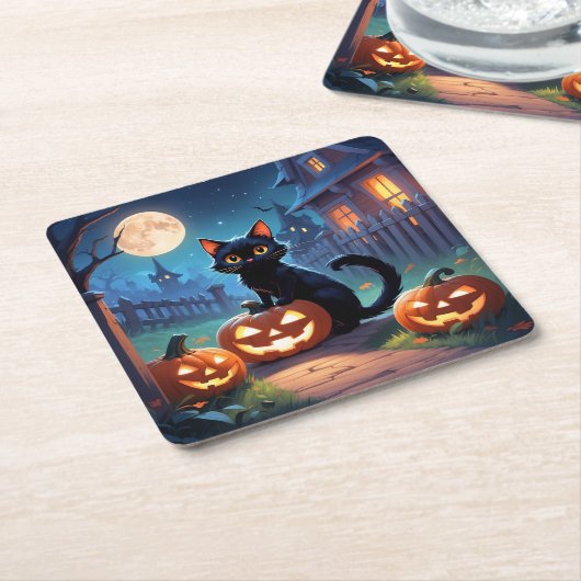 halloween paper Untersetzer (angewinkelt)