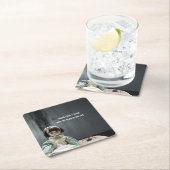 Halloween Paper Untersetzer, Creepy Miss Muffet Rechteckiger Pappuntersetzer (Vor Ort)