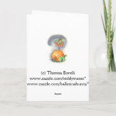 Halloween-Paperdoll-Karte Karte (Rückseite)