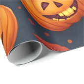 Halloween-Papier Geschenkpapier (Rolleneckpunkt)