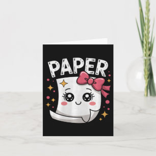 Halloween Papier Schere Stein Papier Karte