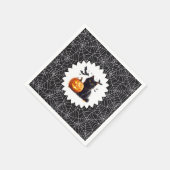 Halloween-Papier Serviette (Ecke)