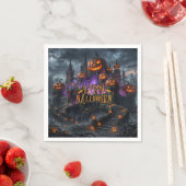 Halloween-Papier  Serviette (Beispiel)