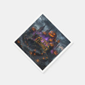 Halloween-Papier  Serviette (Ecke)