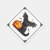 Halloween-Papier Serviette (Ecke)