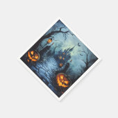Halloween-Papier Serviette (Ecke)