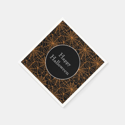 Halloween-Papier Serviette (Ecke)