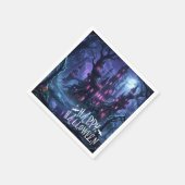 Halloween-Papier Serviette (Ecke)