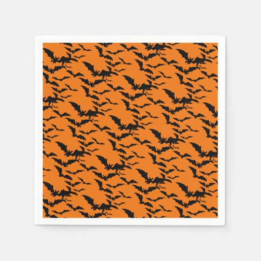Halloween-Papier-Servietten Serviette (Vorderseite)