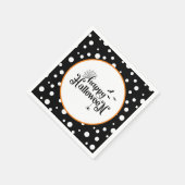 Halloween-Papier-Servietten Serviette (Ecke)