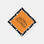 Halloween-Papier-Servietten Serviette (Ecke)