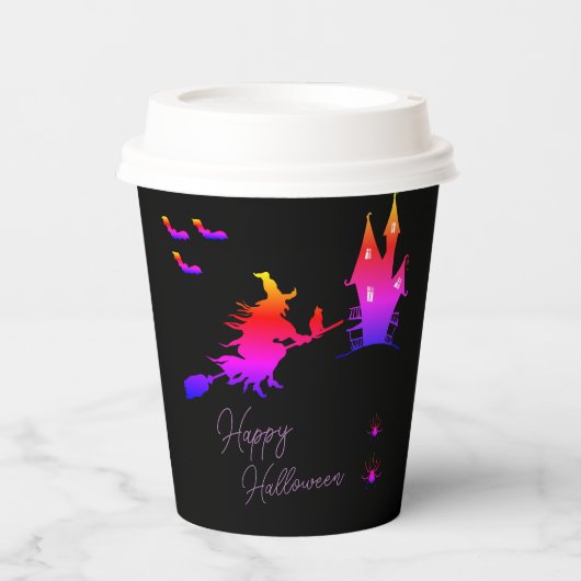 Halloween-Papierbecher Pappbecher (Vorderseite)