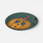 Halloween-Papierplatte Pappteller (Schrägansicht)