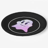 Halloween-Papierplatte Pappteller (Schrägansicht)