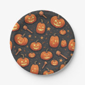 Halloween-Papierplatte Pappteller (Vorderseite)