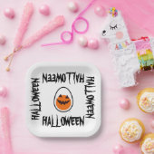 Halloween-Papierplatte Pappteller (Party)