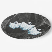 Halloween-Papierplatte Pappteller (Schrägansicht)